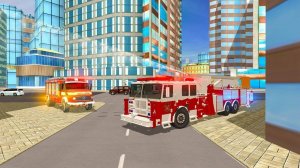 City Rescue Fire Truck Driver