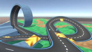 Colorful Kart Circuit Dash