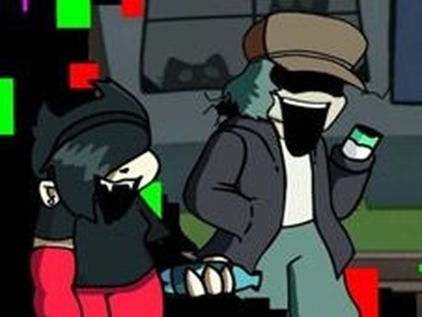 FNF X Pibby vs Corrupted Garcello & Annie Online Game