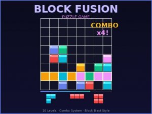 Block Fusion Puzzle Game