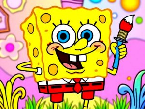 Spongy Coloring Adventure