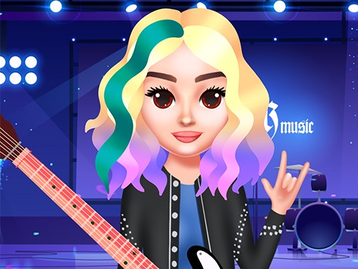 Rock Beauty Fashion Dress Up Game