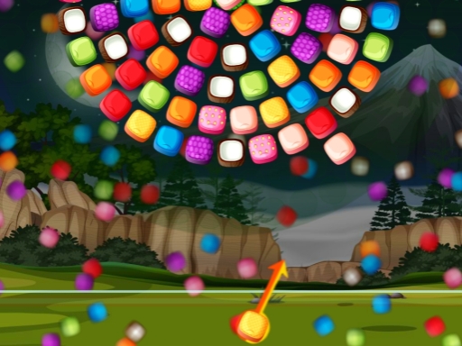 Bubble Shooter Candy Wheel Online Game