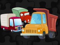Cartoon Truck Jigsaw Puzzle Game