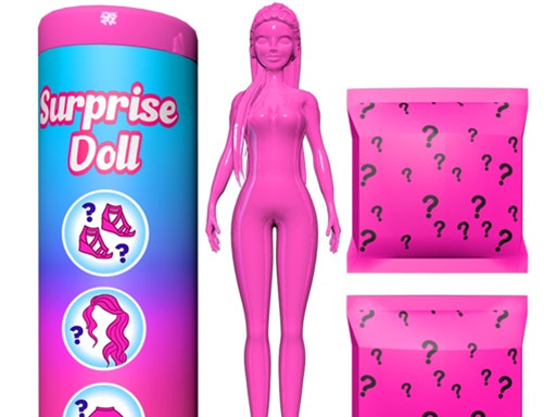 Color Reveal Surprise Doll Online Game