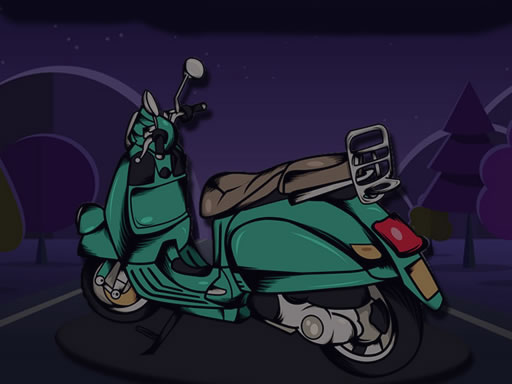Classic Scooter Memory Online Game