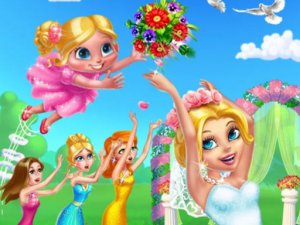 Flower Girl Wedding Day Online Game