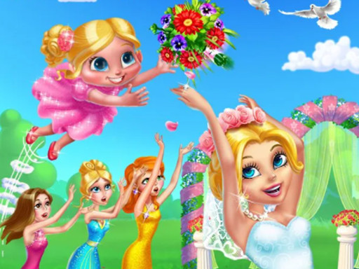 Flower Girl Wedding Day Online Game