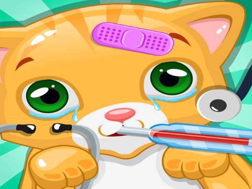 Little Cat Doctor Pet Vet Games - Animal Clinic Online Game