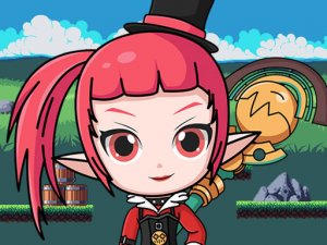 Mage Girl Adventure Online Arcade Game
