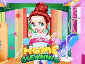Ava Home Cleaning Online Game - Kids Puzzle Game