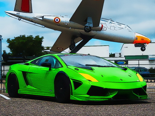 Italian Luxury Cars Jigsaw Puzzle Online Game