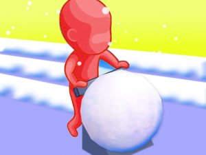Giant Snowball Rush Online Arcade Game