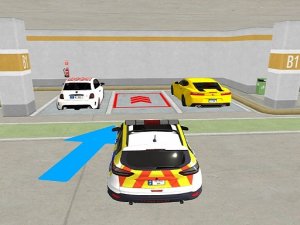 Real Car Parking Basement Driving School Simulator Simulation Game
