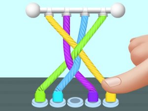 Color Rope Puzzle Online Puzzle Game