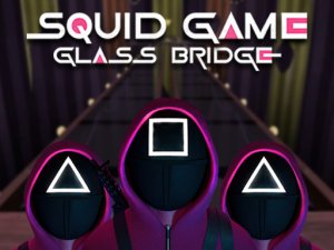 Squid Game Glass Bridge Puzzle Game