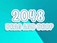 2048 Drag and Drop Puzzle Game