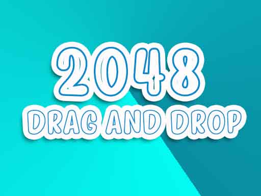 2048 Drag and Drop Puzzle Game