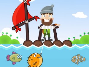 Happy Fishing Day Online Arcade Game