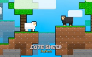 Cute Sheep Skyblock: Island Escape Adventure Online Platformer Game