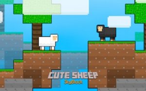 Fluffy Sheep Skyblock Island Adventure