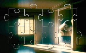 Asylums Picture Piece Sliding Puzzle Game