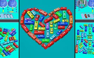 Bus Sort: Car Parking Jam Puzzle Game Online
