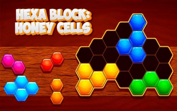 Hexa Block Honey Cells - Hexagon Puzzle Game Online