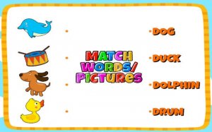 Match Pictures to Words: Vocabulary Puzzle Game Online