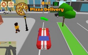 Urban Courier Rush: Traffic Navigator