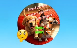 Circular Puppy Puzzle Game