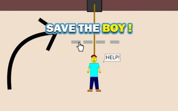 Save The Boy! Rescue Puzzle Online Game
