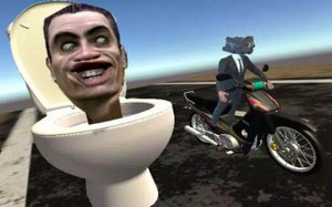 Skibidi Toilet Moto Bike Racing 2: Drag Bike Racing Game
