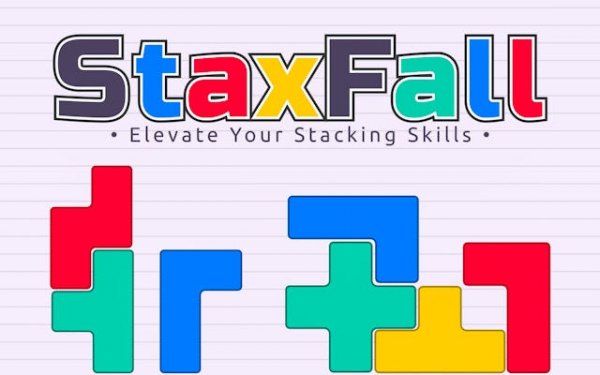 StaxFall: Tetris Stacking Puzzle Online Game