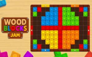 Wood Blocks Jam - Color Match Puzzle Game Online