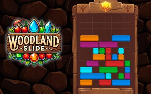 Woodland Slide: Gem Matching Puzzle Game Online