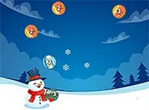 Winter Number Merge Puzzle