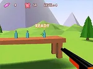 3D Bottle Pop Precision Game