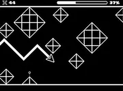 Geometry Arrow Online Rhythm Game Arcade Game